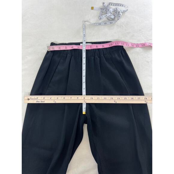 Aritzia Babaton Dexter Pant Pull-On Tuxedo Jogger Pants Black XS Corporate Work - Picture 8 of 9